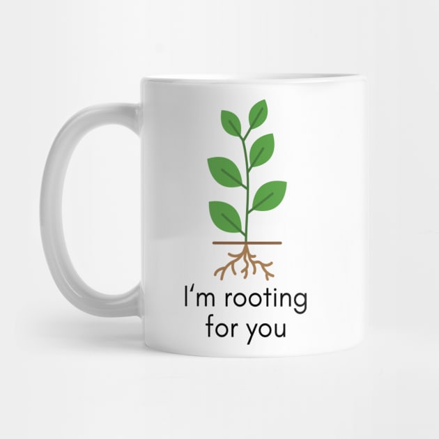 Funny House Plant Gardening Tee I'm Rooting For You by Venus Fly Trap Shirts